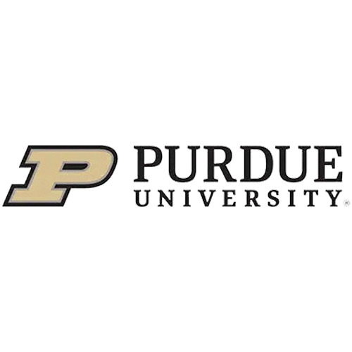 Purdue University Logo. The link redirects to the Civil Engineering website.