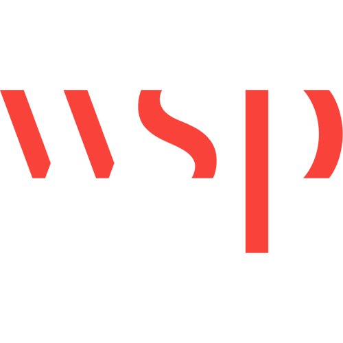 WSP Logo. The link redirects to the WSP website.